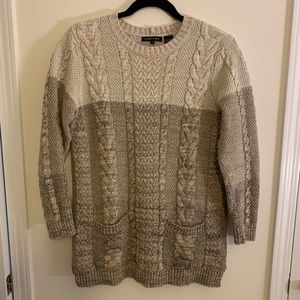 Jeanne Pierre Long Sweater with Pockets